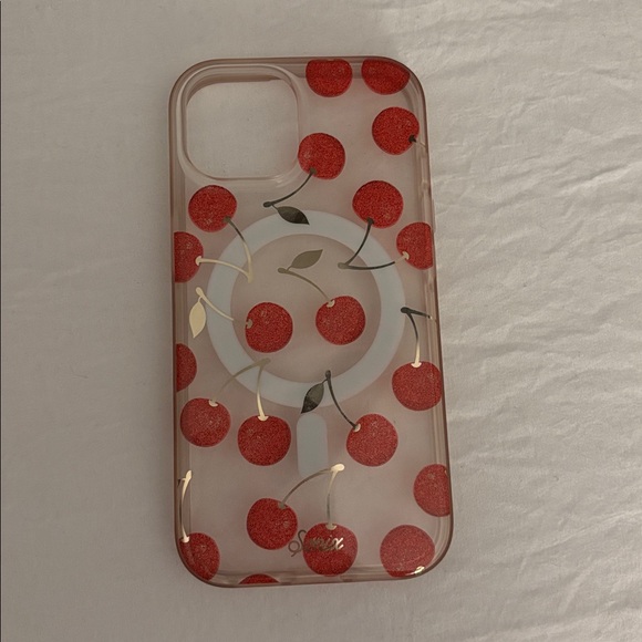 Cherry Pattern Phone Case - Picture 1 of 2